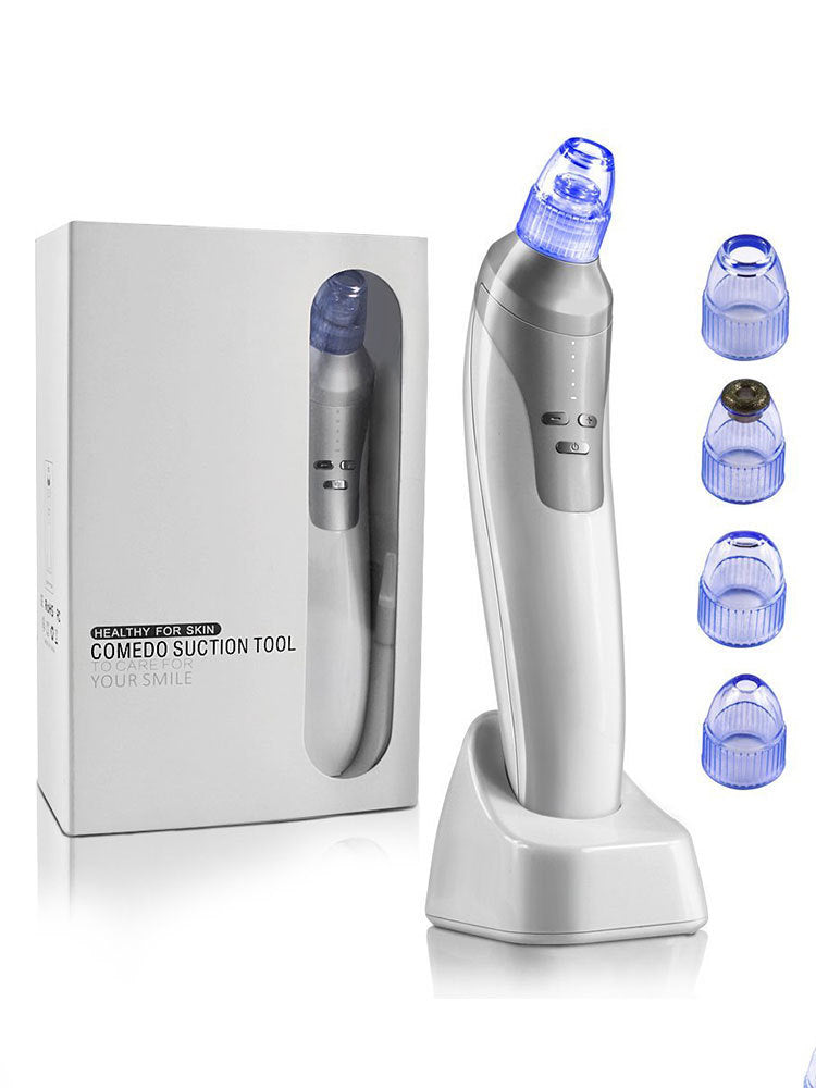 Electric Blackhead Remover Vacuum | Pore Cleaner & Acne Suction Tool | Home Use Beauty Instrument for Blackhead & Acne Removal