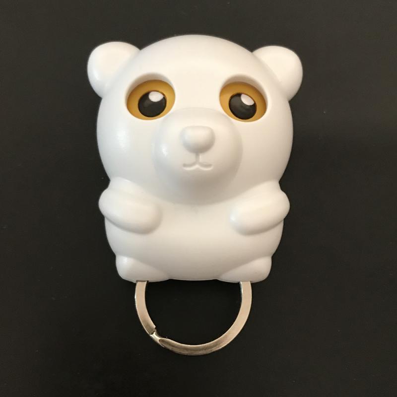 Owl Key Holder Cute Owl Key Holder Automatic Open Close Eyes Magnetic Night Owl Keying Holder Wall Mounted Owl Key Hooks with Wall Self-Adhesive Tape - Magnetic key holder