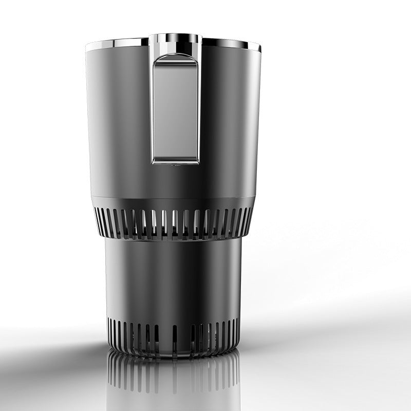 Car Cup Warmer & Cooler 12V | Smart Heating Cooling Mug Holder with Digital Temperature Display for Travel
