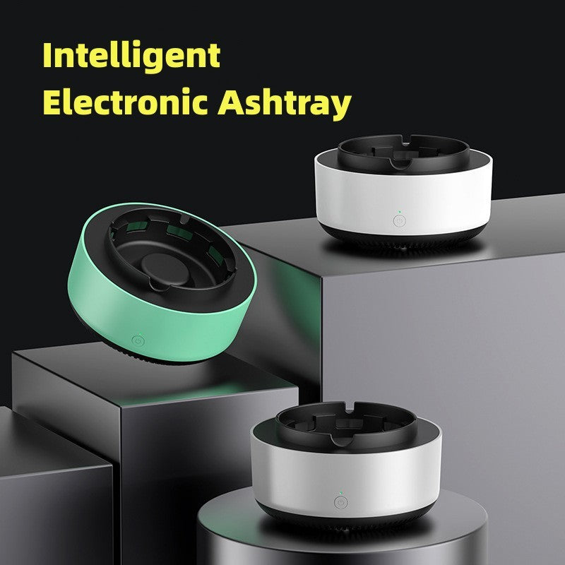Smoke Removal Air Purifier Ashtray with Anion — Portable Car Ashtray