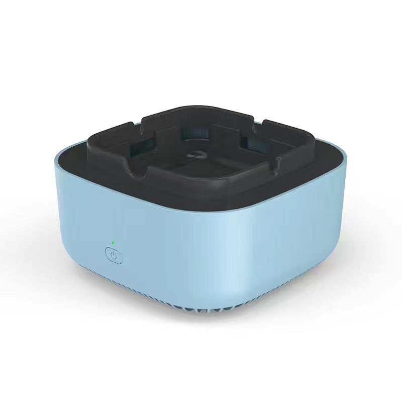 Smoke Removal Air Purifier Ashtray with Anion — Portable Car Ashtray