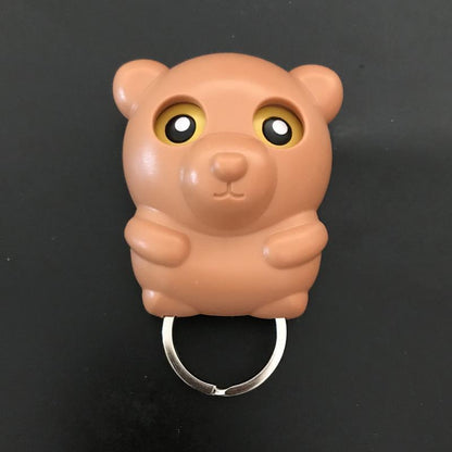 Owl Key Holder Cute Owl Key Holder Automatic Open Close Eyes Magnetic Night Owl Keying Holder Wall Mounted Owl Key Hooks with Wall Self-Adhesive Tape - Magnetic key holder