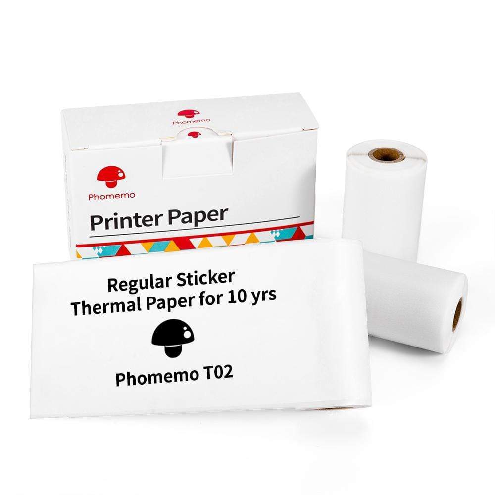 Mini Thermal Label Printer – Bluetooth Portable Photo & Receipt Printer for Home & Students