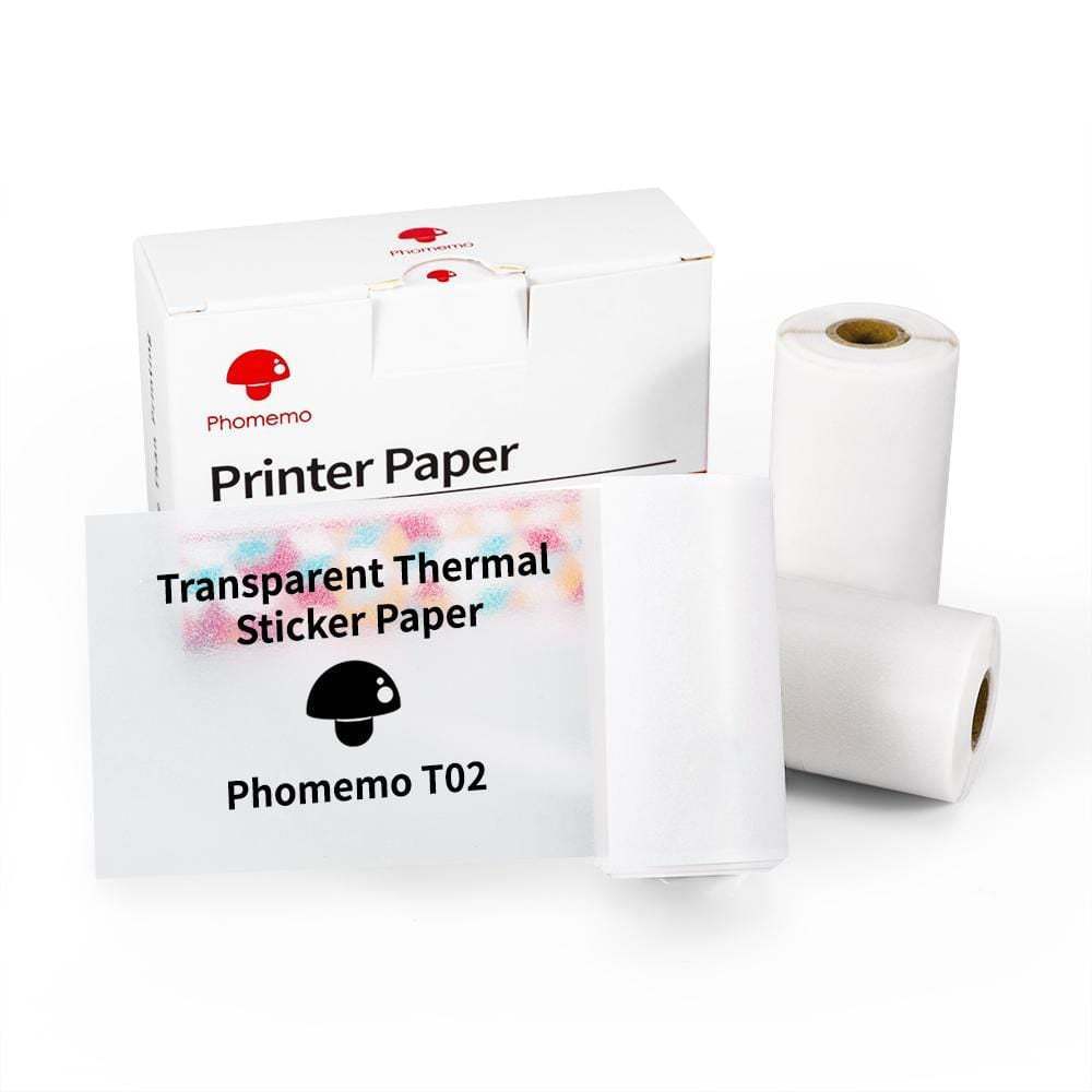 Mini Thermal Label Printer – Bluetooth Portable Photo & Receipt Printer for Home & Students