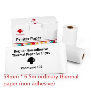 Mini Thermal Label Printer – Bluetooth Portable Photo & Receipt Printer for Home & Students