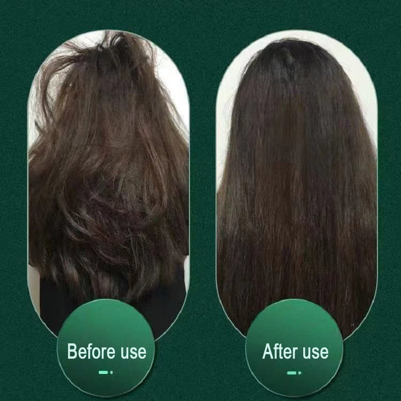 2 in 1 Hair Straightener & Curling Iron | Hot Comb Electric Brush